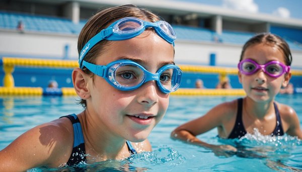 Lunettes piscine enfant : confort et style pour petits nageurs！